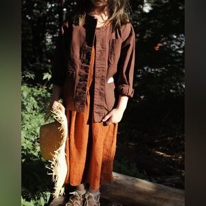 NWT Tambere Insk Girl's Dress in Sienna size 6